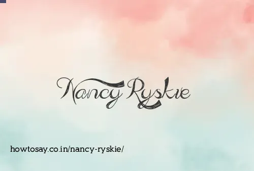 Nancy Ryskie