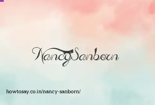 Nancy Sanborn