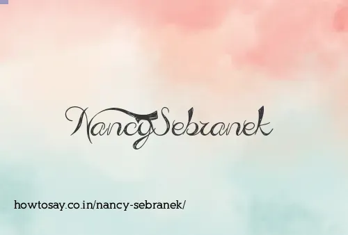 Nancy Sebranek