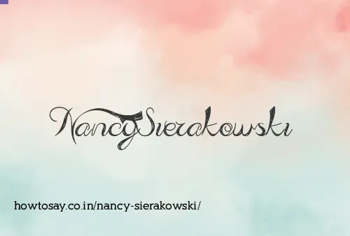 Nancy Sierakowski