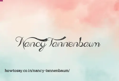 Nancy Tannenbaum