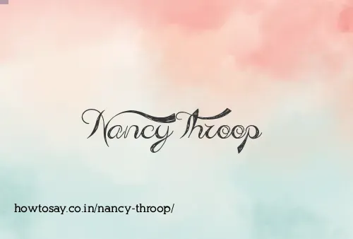 Nancy Throop
