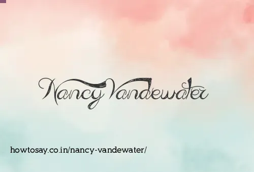Nancy Vandewater