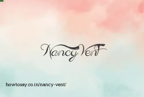 Nancy Vent