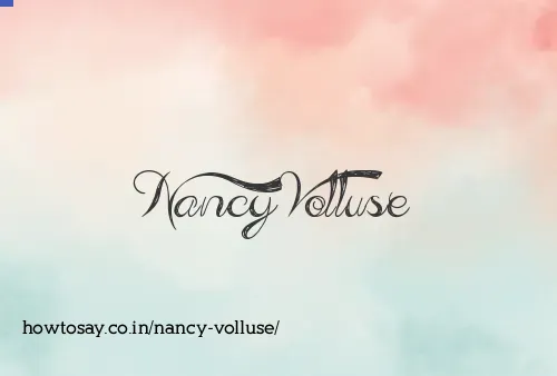 Nancy Volluse
