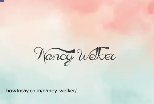 Nancy Welker