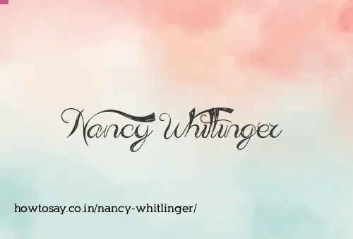 Nancy Whitlinger