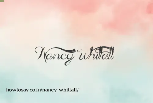 Nancy Whittall