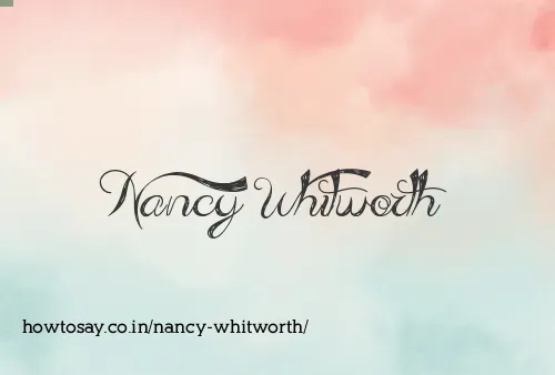 Nancy Whitworth