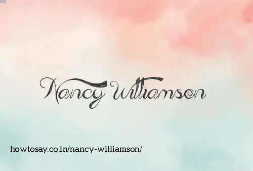 Nancy Williamson
