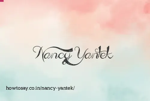 Nancy Yantek