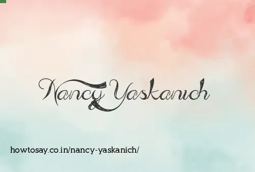 Nancy Yaskanich