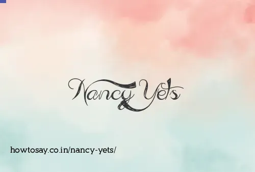 Nancy Yets
