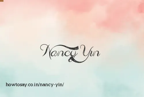 Nancy Yin