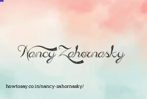 Nancy Zahornasky