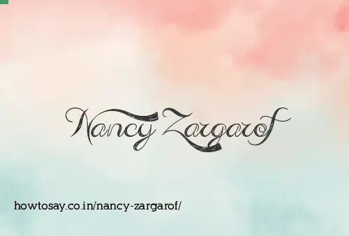 Nancy Zargarof