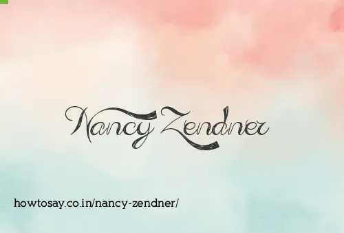 Nancy Zendner