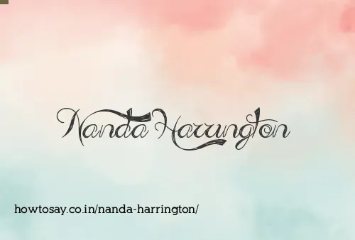 Nanda Harrington