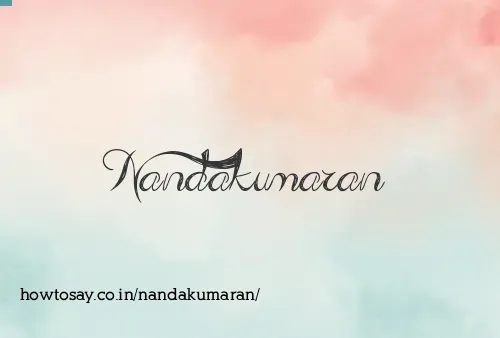 Nandakumaran