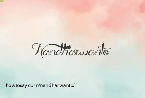 Nandharwanto