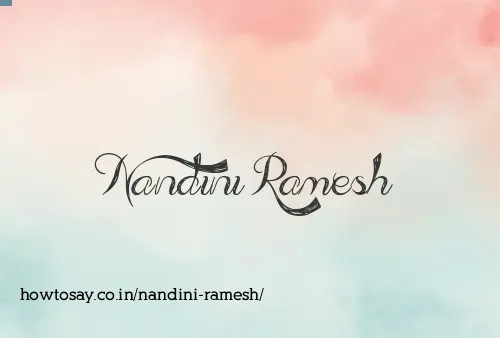 Nandini Ramesh