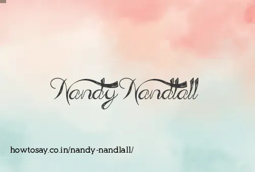 Nandy Nandlall