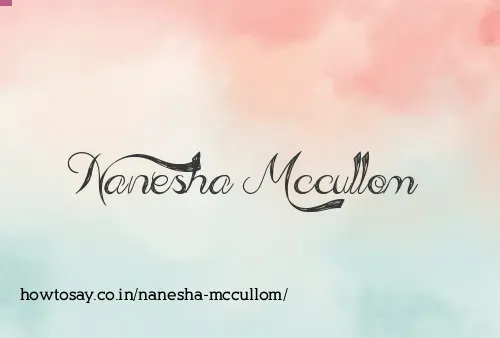 Nanesha Mccullom
