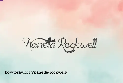 Nanetta Rockwell