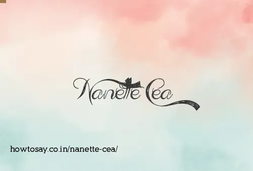 Nanette Cea