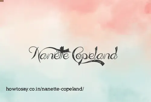 Nanette Copeland