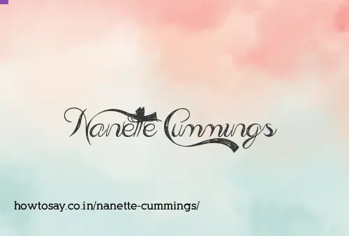 Nanette Cummings