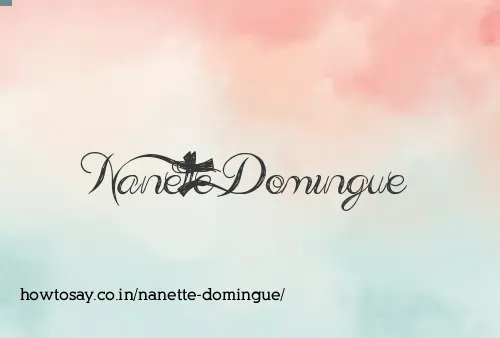 Nanette Domingue