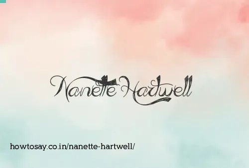 Nanette Hartwell