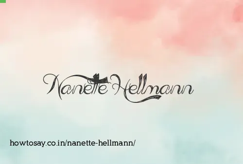 Nanette Hellmann