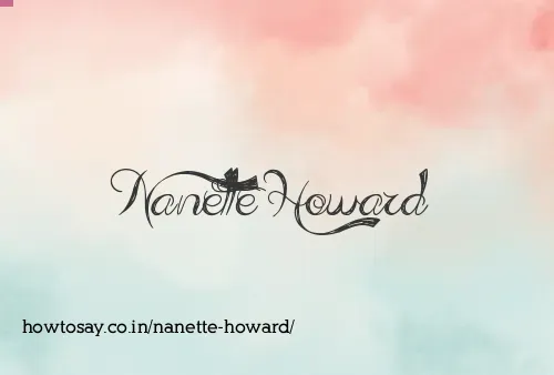 Nanette Howard