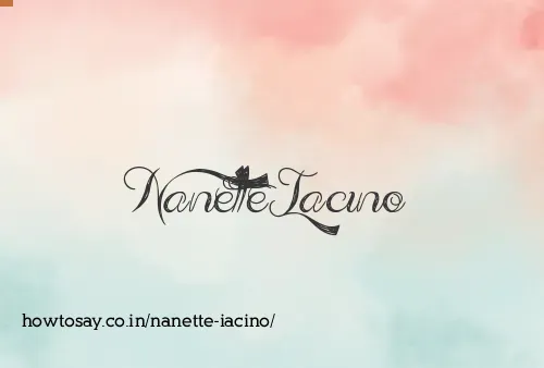 Nanette Iacino