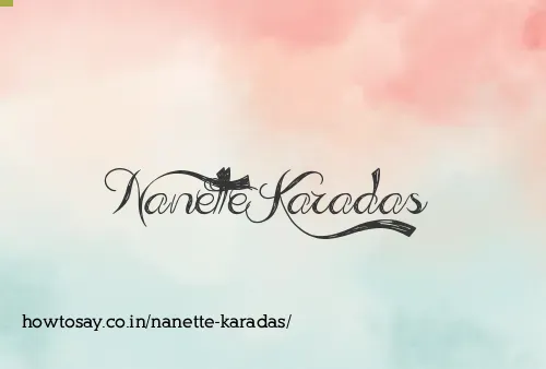 Nanette Karadas