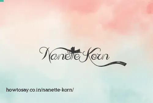 Nanette Korn