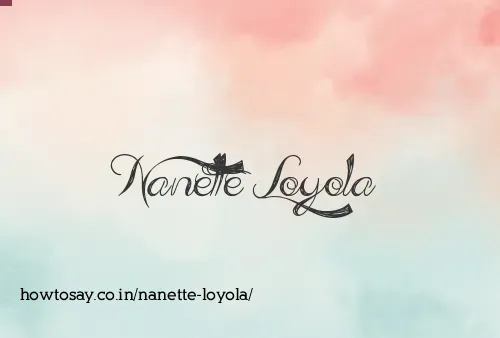Nanette Loyola