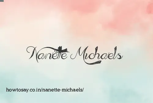 Nanette Michaels
