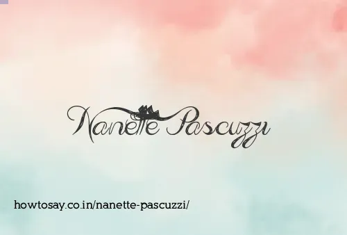 Nanette Pascuzzi