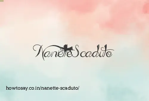 Nanette Scaduto