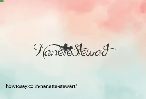 Nanette Stewart