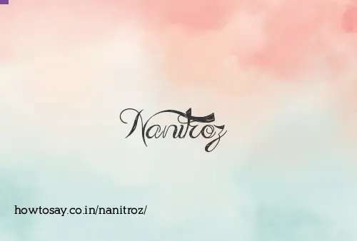 Nanitroz