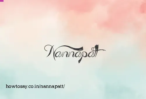 Nannapatt