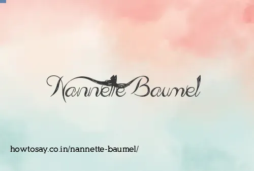 Nannette Baumel