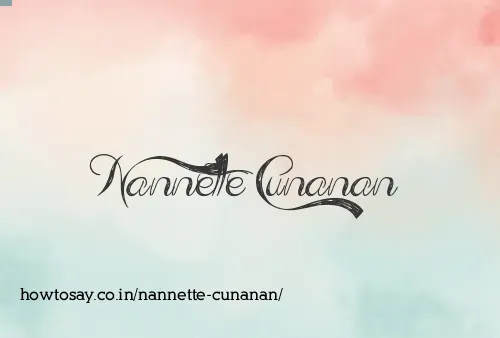 Nannette Cunanan