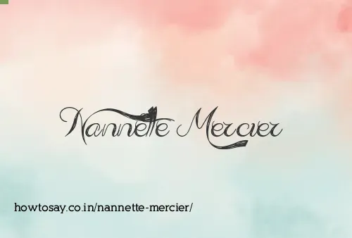 Nannette Mercier