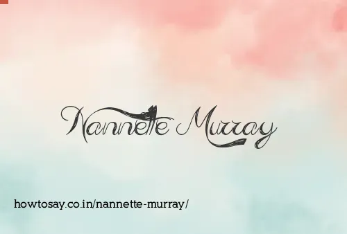 Nannette Murray