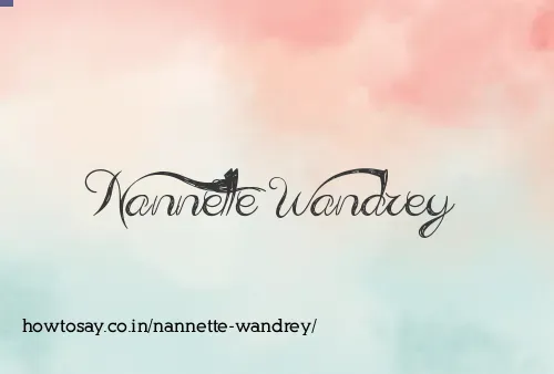 Nannette Wandrey